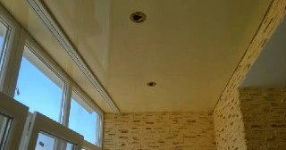 Натяжной потолок на балкон Борисоглебск, цена 6327 руб.