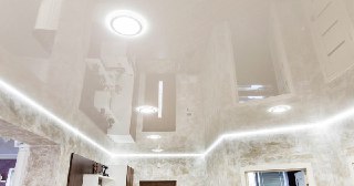 Натяжной ПВХ потолок Борисоглебск, цена от 2151 руб.